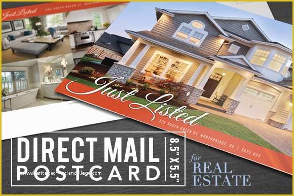 Free Direct Mail Postcard Templates Of Real Estate Postcard with Options Flyer Templates On
