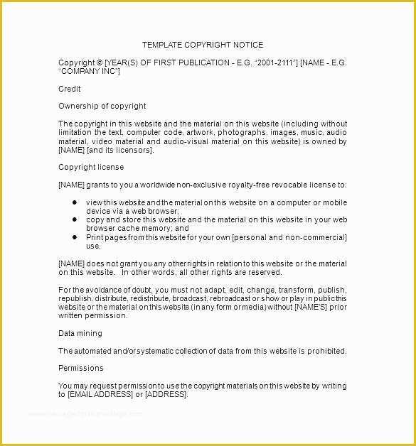 Free Disclaimer Template for Website Of Website Legal Disclaimer Template Free Example Picture