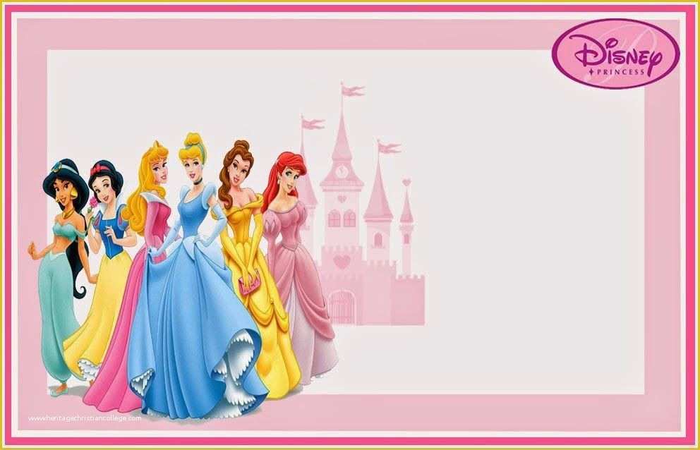 Free Disney Baby Shower Invitation Templates Of Get Free Printable Princess Disney Baby Shower Invitation