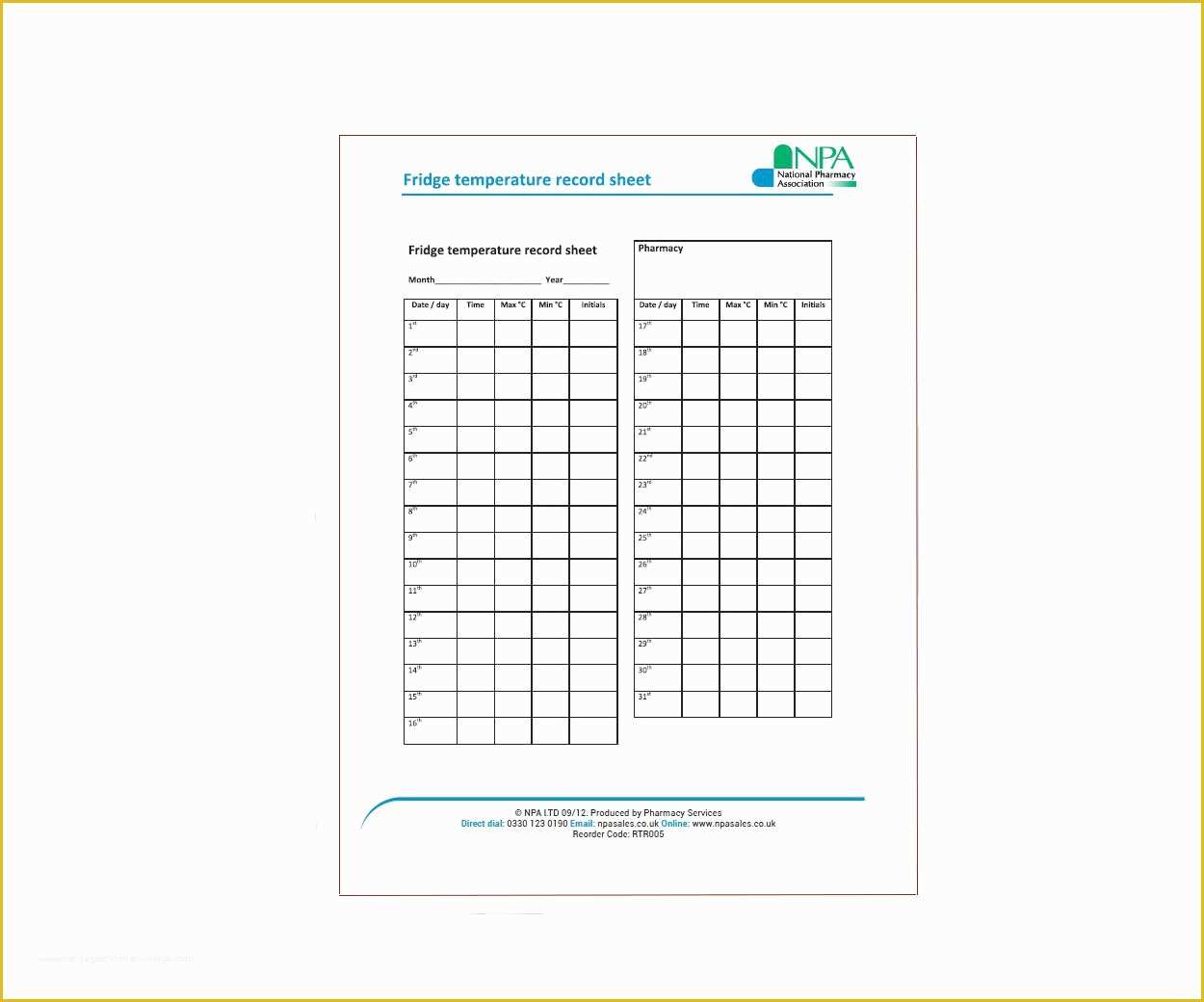 Free Dispensary Security Plan Template Of Record Keeping Npa Sales