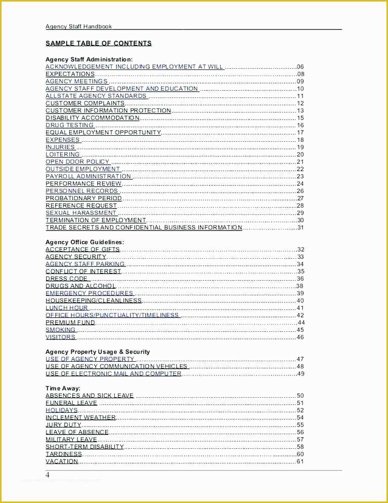 Free Dispensary Security Plan Template Of Security Handbook Template