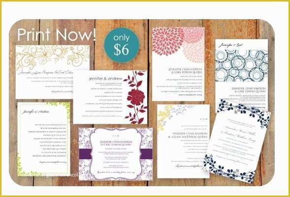 Free Diy Invitation Templates Of Diy Wedding Invitation Templates