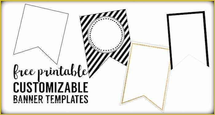 Free Diy Website Templates Of Free Printable Banner Templates Blank Banners Paper