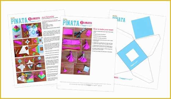 Free Diy Website Templates Of Mini Piñata Templates Easy and Fun Printable Crafts for