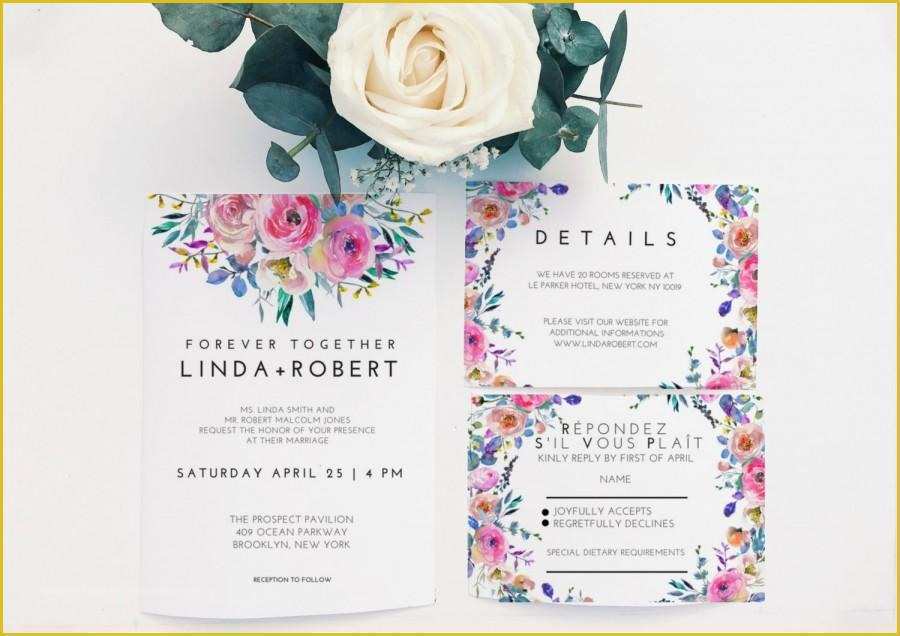 Free Diy Website Templates Of Printable Wedding Invitation Suite Diy Invitation