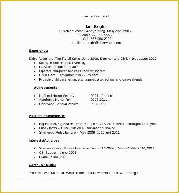 Free Doc Resume Templates Of 37 Resume Template Word Excel Pdf Psd
