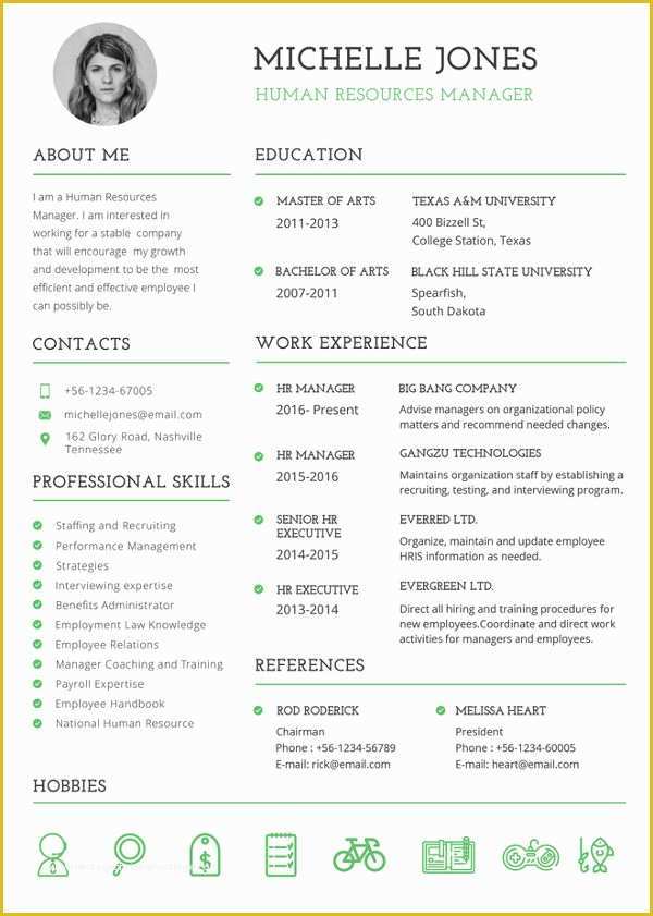 Free Doc Resume Templates Of Printable Resume Template 35 Free Word Pdf Documents