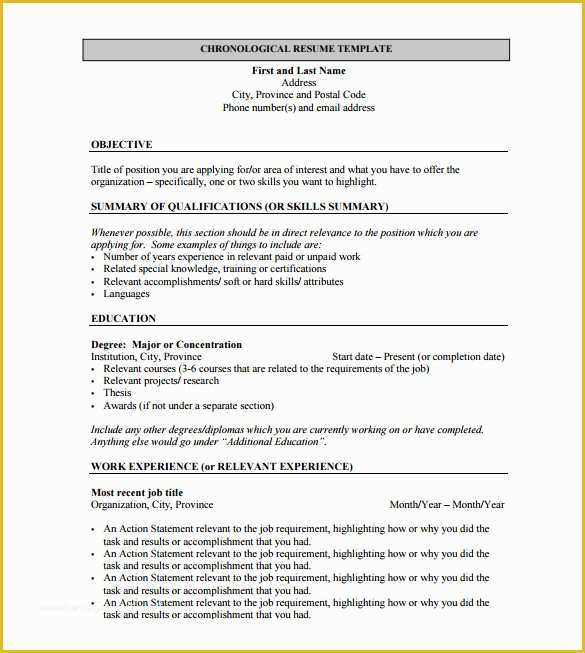 Free Doc Resume Templates Of Resume Template for Fresher – 10 Free Word Excel Pdf