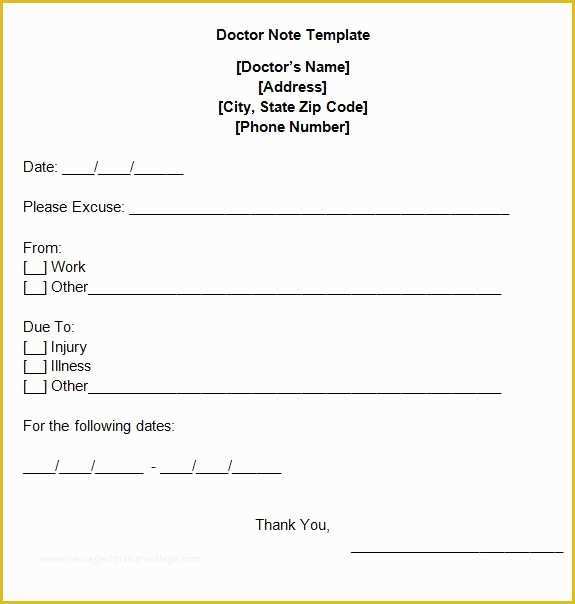 Free Doctors Excuse Template Of 19 Best Fake Doctors Note Images On Pinterest