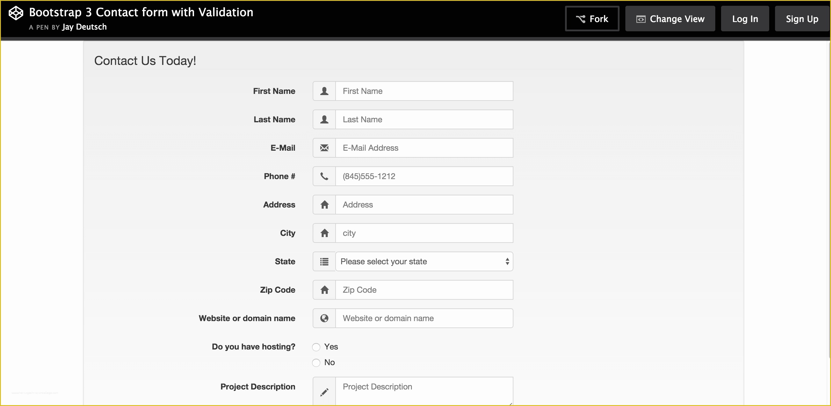 Free Document Templates Download Of 15 HTML5 Contact form with Css3 Templates Built with