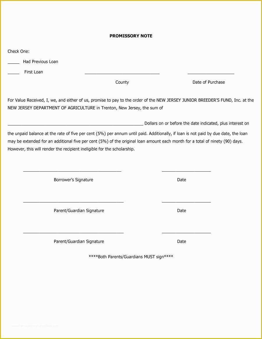 Free Document Templates Download Of 45 Free Promissory Note Templates &amp; forms [word &amp; Pdf