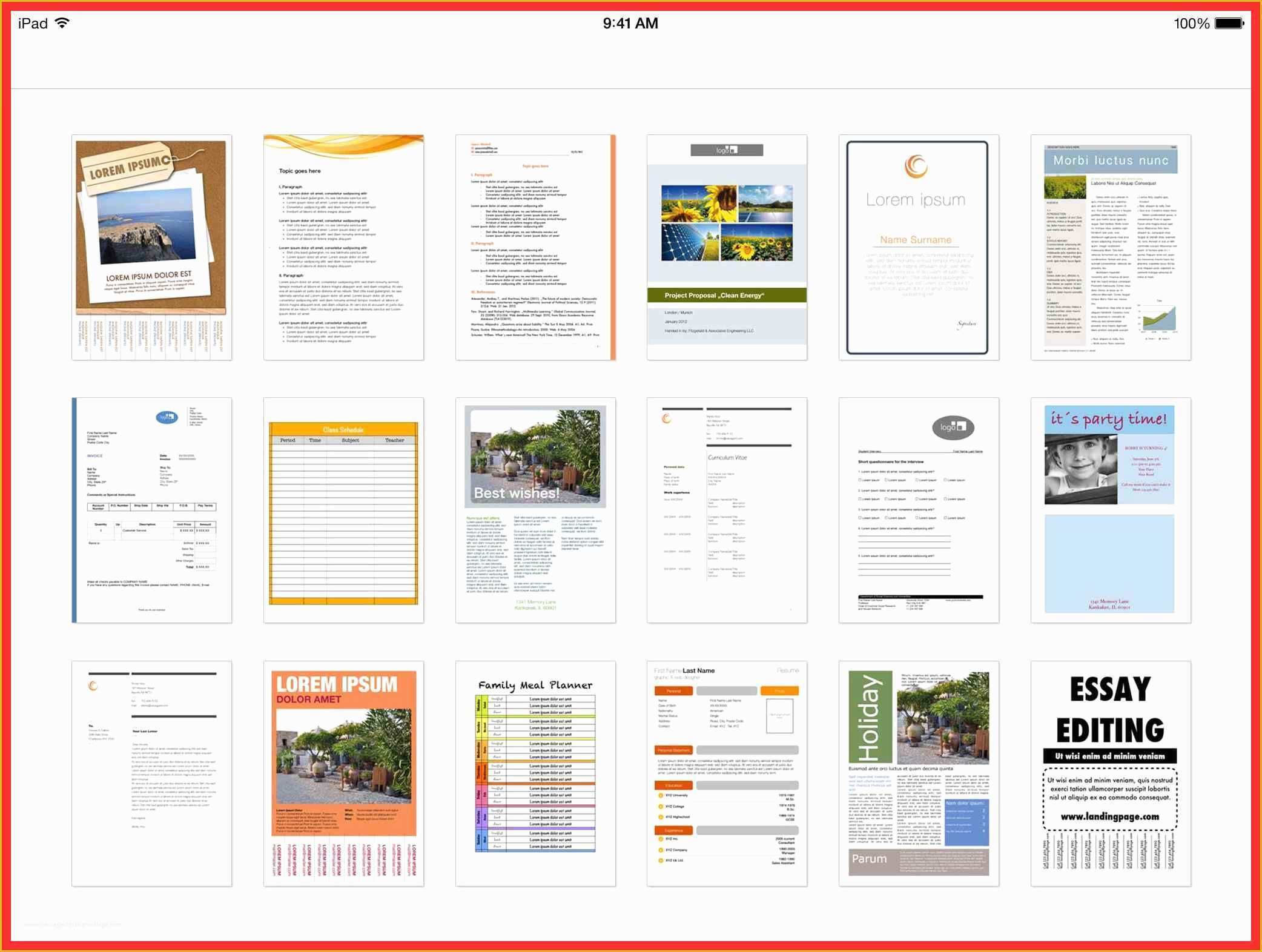 Free Document Templates Download Of Word Document Layout