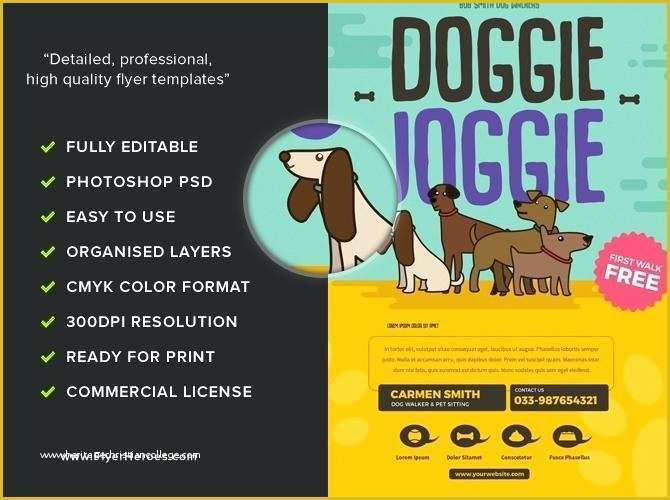 Free Dog Walking Templates Of Dog Walking Ad Template – Listoflinks