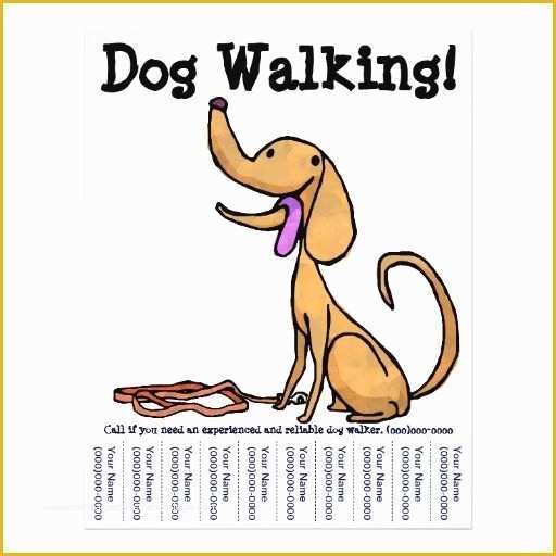 Free Dog Walking Templates Of Dog Walking Flyers Google Search