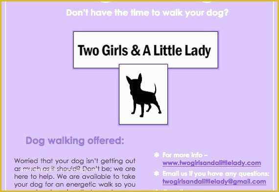 Free Dog Walking Templates Of Template Ideas the Edyloungesydney