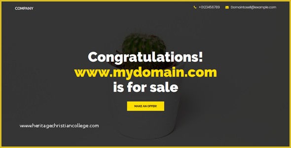Free Domain for Sale Landing Page Template Of Domain for Sale Template by Wordpressboss