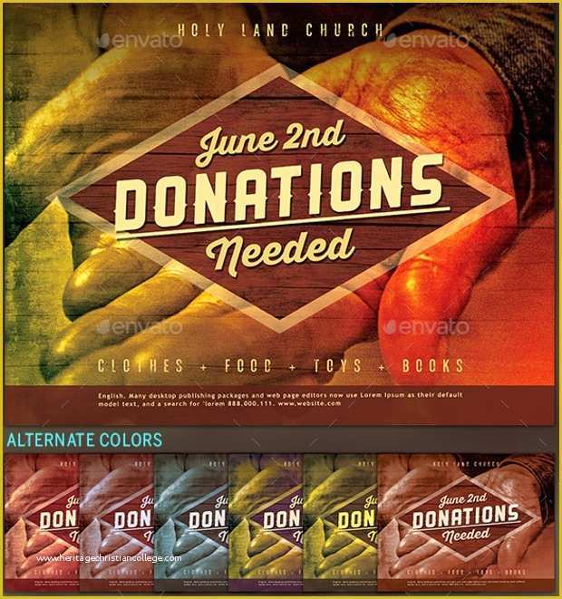 Free Donation Flyer Template Of 27 Fundraising Flyer Templates Printable Psd Ai