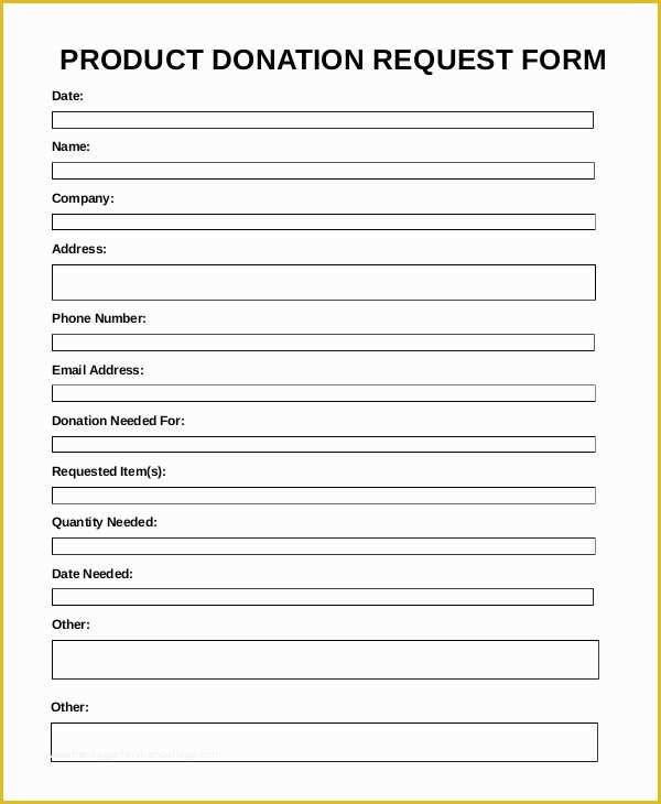 Free Donation Request form Template Of 10 Sample Donation Request forms – Pdf Word