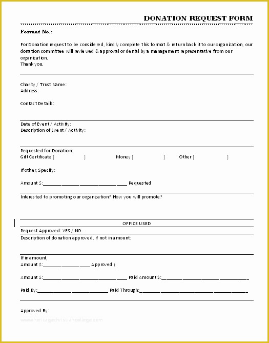 Free Donation Request form Template Of 36 Free Donation form Templates In Word Excel Pdf