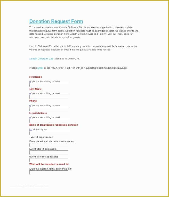 Free Donation Request form Template Of 43 Free Donation Request Letters & forms Template Lab