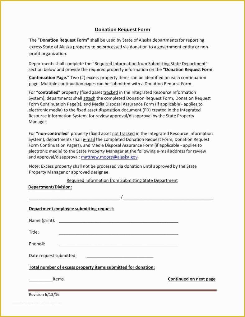 Free Donation Request form Template Of 9 Donation Application form Templates Free Pdf format