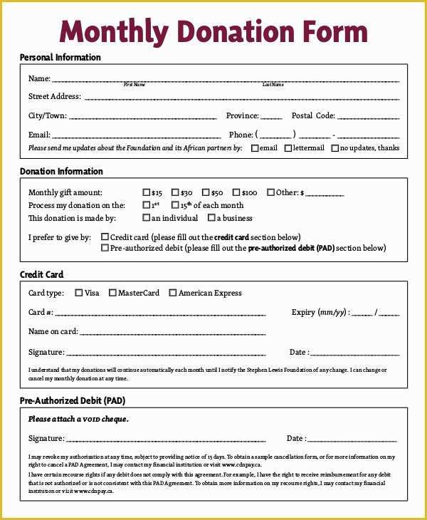 Free Donation Request form Template Of Donation Sheet Template 4 Free Pdf Documents Download