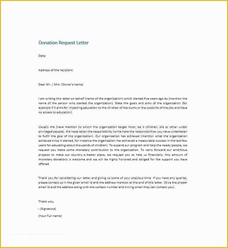 Free Donation Request form Template Of Free Donation forms