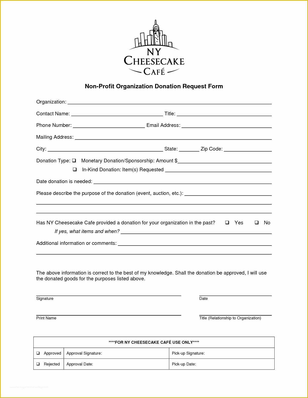 Free Donation Request form Template Of Non Profit organization Donation Request form organization