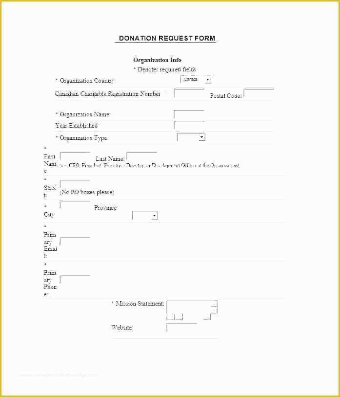 Free Donation Request form Template Of Salvation Army Donation Receipt Template Charitable