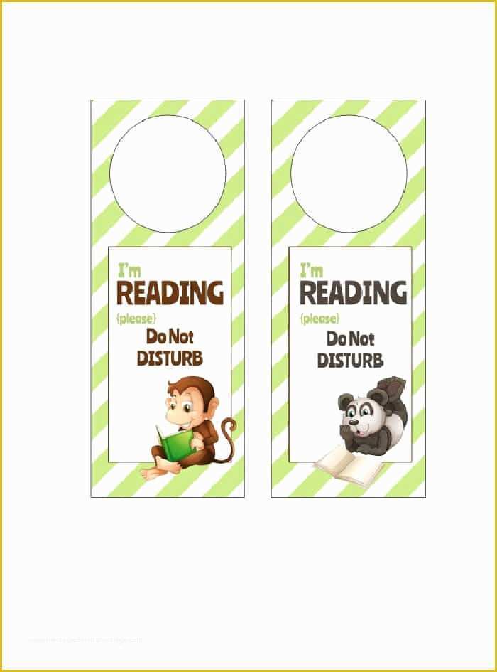 Free Door Hanger Template for Word Of 43 Free Door Hanger Templates Word Pdf Template Lab