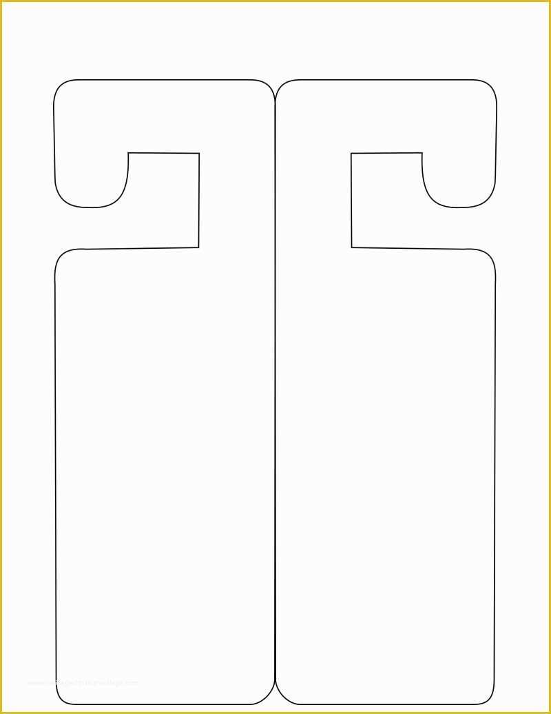Free Door Hanger Template for Word Of Door Hanger Template