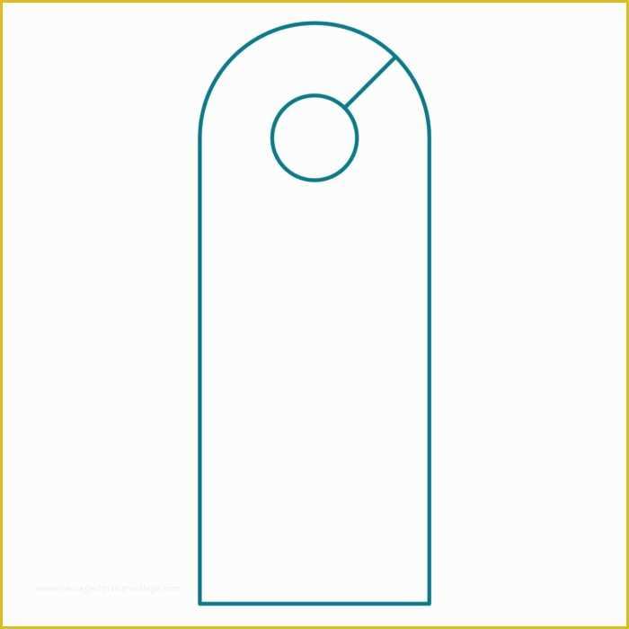 Free Door Hanger Template Illustrator Of Diy Do Not Disturb Door Hanger Template Templates