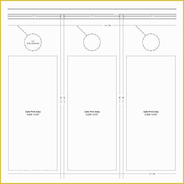 Free Door Hanger Template Illustrator Of Door Hanger Flyers Template Free Door Hanging Template