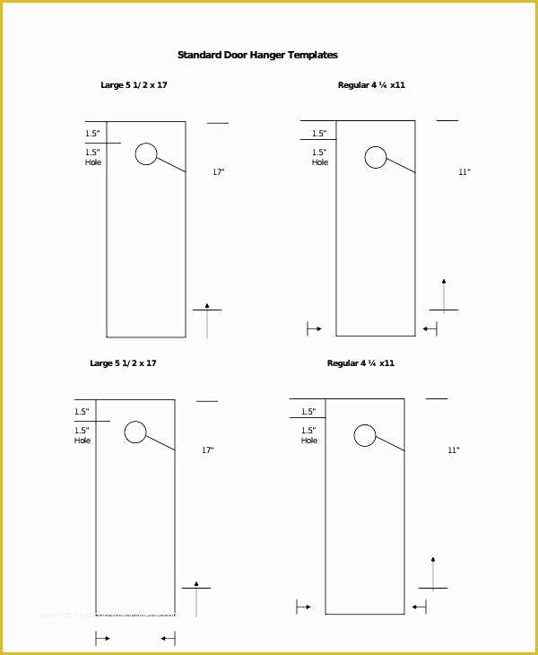 Free Door Hanger Template Illustrator Of Door Hanger Template Free Door Hanger Templates Word