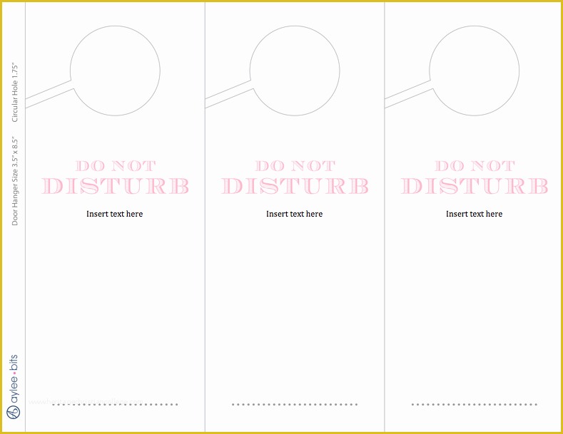 Free Door Hanger Template Of 301 Moved Permanently