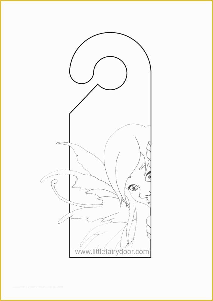 Free Door Hanger Template Of 9 Best Of Door Hanger Template Door Hanger