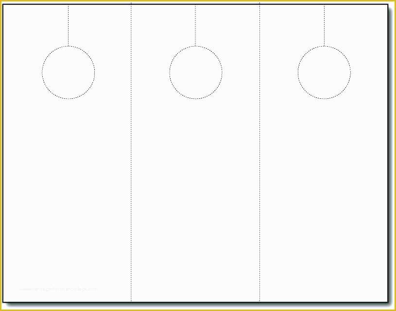 Free Door Hanger Template Publisher Of Cool Wedding Door Hanger Template with Sample 8 Documents