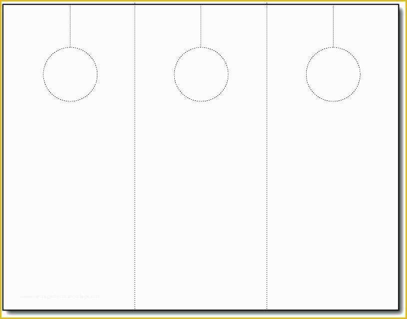 Free Door Hanger Template Publisher Of Door Hanger Templates for Publisher