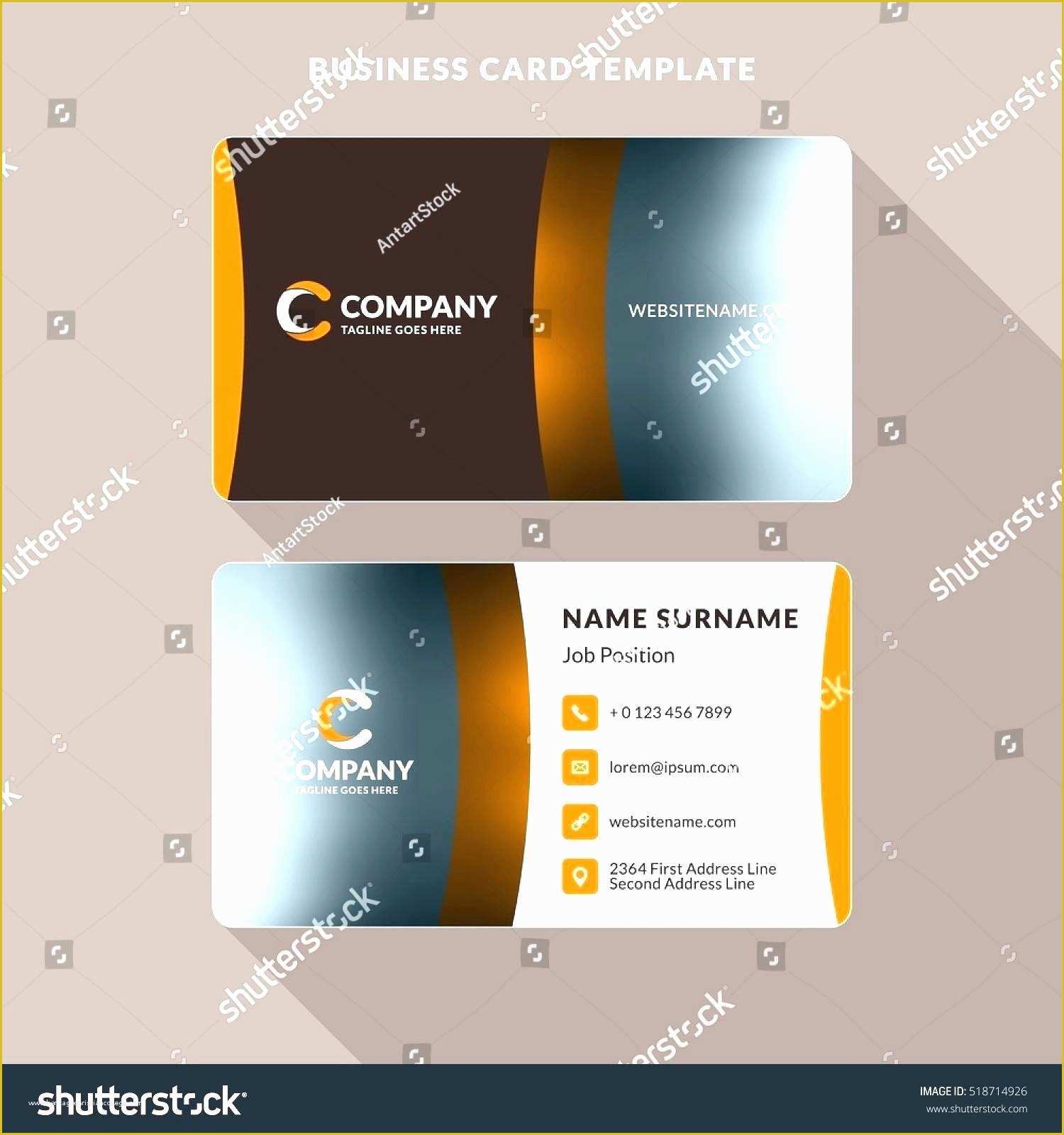 Free Double Sided Business Card Template Of Double Sided Business Card Template Word – Double Sided