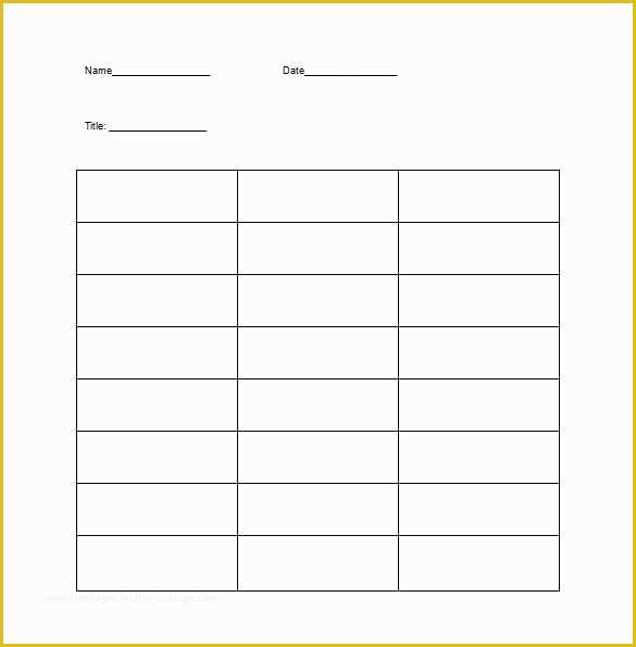 Free Download Chart Templates