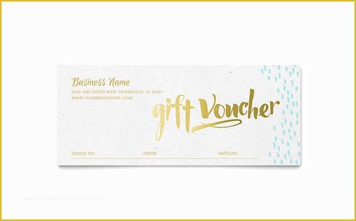 Free Download Gift Certificate Template for Mac Of Elegant Gold Foil Gift Certificate Template Design