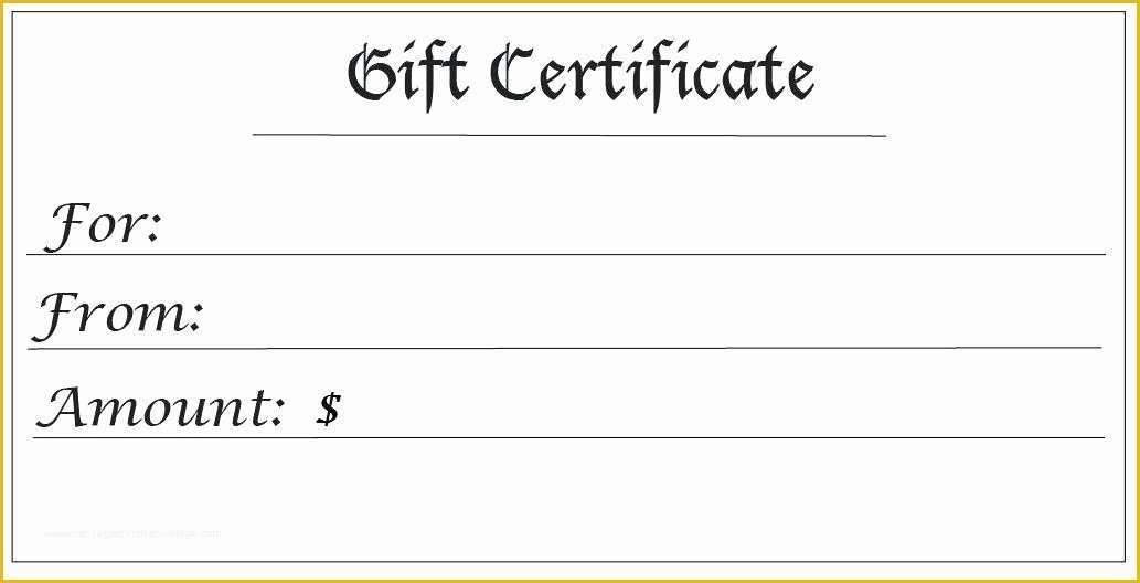 Free Download Gift Certificate Template for Mac Of Free Gift Certificate Free Gift Certificate Template Word