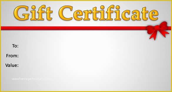 Free Download Gift Certificate Template for Mac Of Gift Certificate Template – 34 Free Word Outlook Pdf