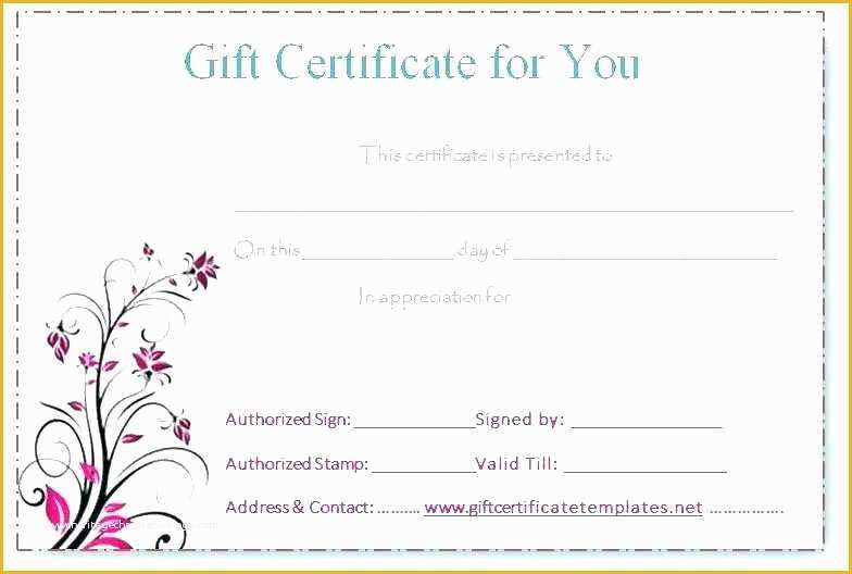 Free Download Gift Certificate Template for Mac Of Lovely Thank You Card Template Free Elegant Printable Gift