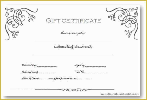 Free Download Gift Certificate Template for Mac Of Template T Certificate Free Free Birthday T