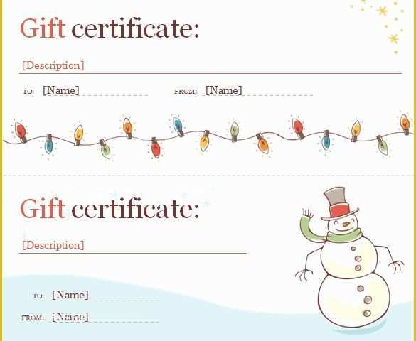 Free Download Gift Certificate Template Word Of Word Certificate Template 49 Free Download Samples