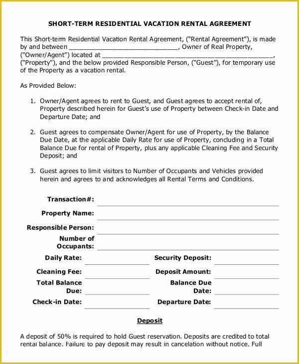 Free Download Rental Lease Agreement Templates Of 14 Residential Rental Agreement Templates – Free Sample