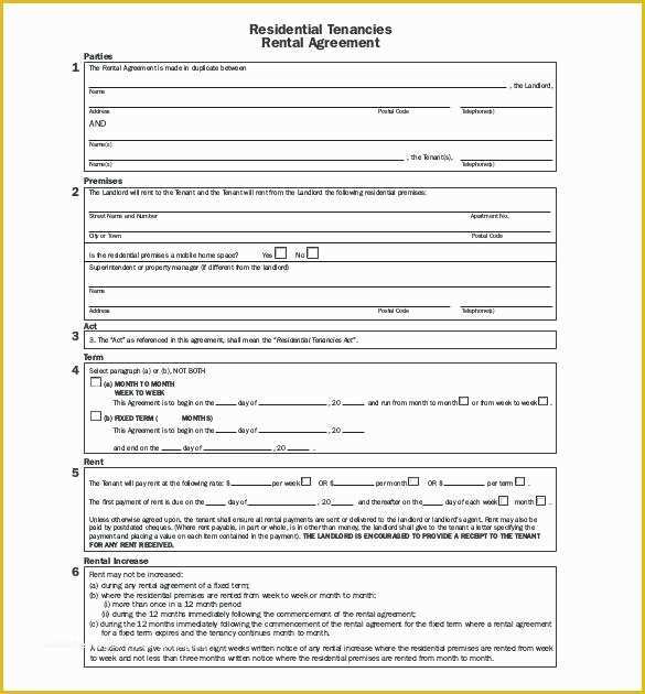 Free Download Rental Lease Agreement Templates Of Flat Lease Agreement Template Month Tenancy Residential