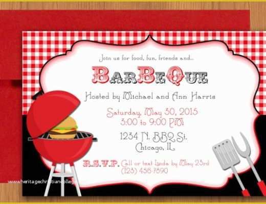 Free Downloadable Bbq Invitation Template Of 30 Barbeque Invitation Templates Psd Word Ai