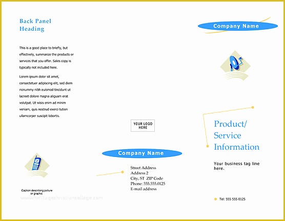 Free Downloadable Brochure Templates for Word Of 13 Free Brochure Templates for Microsoft Word